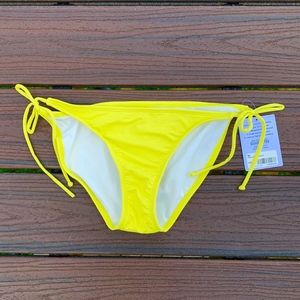 Athleta Yellow Bikini Bottoms